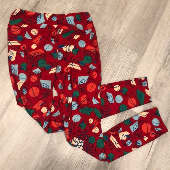 LuLaRoe Fruit Leggings - Picture 1 of 3